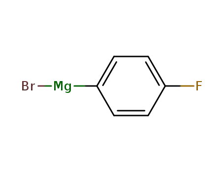 Molecular Structure of 352-13-6 (4-FLUOROPHENYLMAGNESIUM BROMIDE)