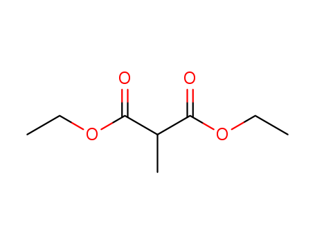 609-08-5,Diethyl methylmalonate,Malonicacid, methyl-, diethyl ester (6CI,7CI,8CI);Propanedioic acid, methyl-, diethylester (9CI);2-Methylmalonic acid diethyl ester;Diethyl 2-methylmalonate;Diethyl a-methylmalonate;Methylmalonic acid diethyl ester;NSC 8700;