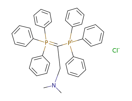 <1-Triphenylphosphonio-2-dimethylamino-ethyliden-triphenylphosphoran>-chlorid