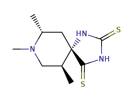1,2,5-trimethylpiperidine-4-spiro-5'-imidazolidine-2',4'-dithione