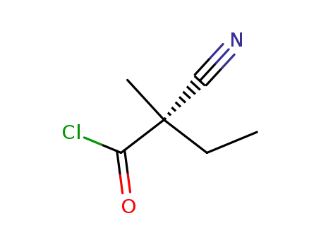 (S)-(-)-Ethylmethylcyanessigsaeurechlorid