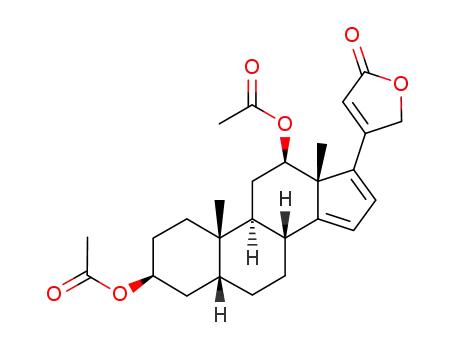3β,12β-diacetoxy-5β-carda-14,16,20(22)-trienolide