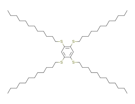 1,2,4,5-tetrakis(n-dodecylthio)benzene
