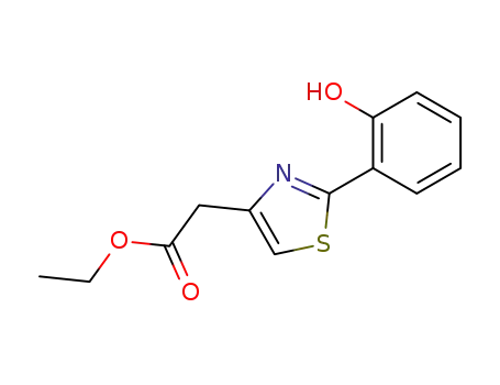<2-(2-hydroxyphenyl)-4-thiazolyl>acetic acid ethyl ester