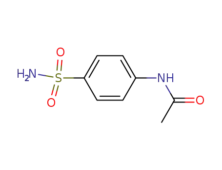 Molecular Structure of 121-61-9 (4-Acetamidobenzenesulfonamide)