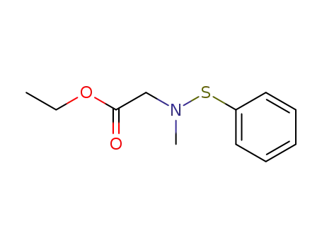 (Methyl-phenylsulfanyl-amino)-acetic acid ethyl ester