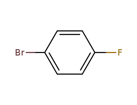 Molecular Structure of 460-00-4 (4-Bromofluorobenzene)