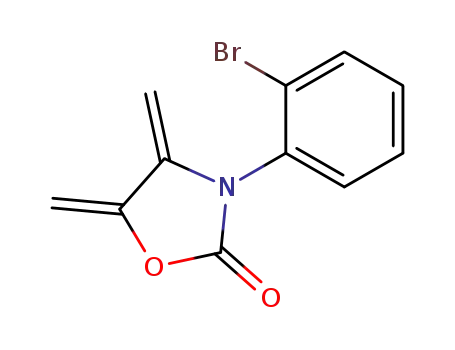 3-(2-Bromo-phenyl)-4,5-dimethylene-oxazolidin-2-one