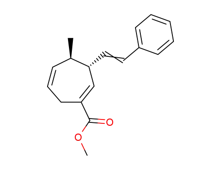 (3S,4R)-4-Methyl-3-((E)-styryl)-cyclohepta-1,5-dienecarboxylic acid methyl ester