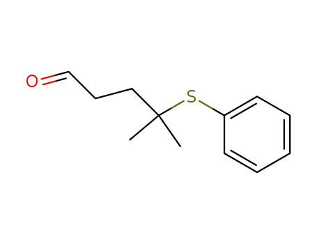4-methyl-4-(phenylthio)pentan-1-one