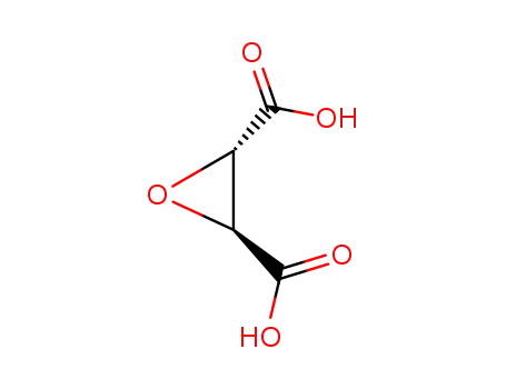 Molecular Structure of 17087-75-1 ((2S,3S)-2,3-Epoxysuccinic acid)