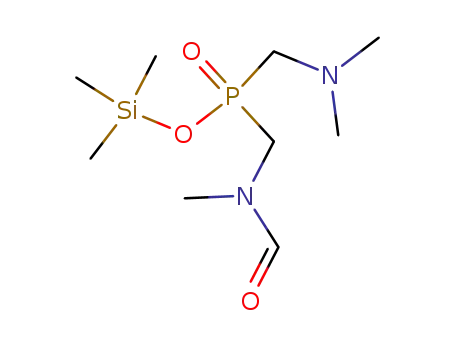 trimethylsilyl (N,N-dimethylaminomethyl)(N-methyl-N-formylaminomethyl)phosphinate