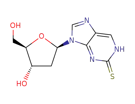 9-(2-deoxy-β-D-ribofuranosyl)purine-2-thione