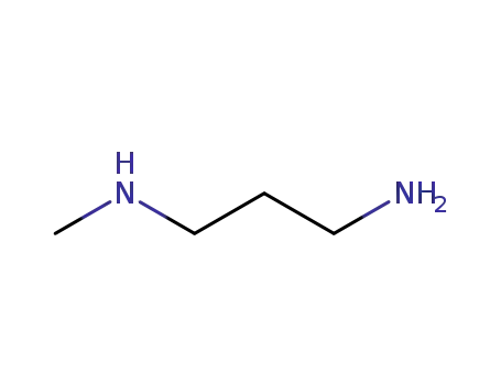 Molecular Structure of 6291-84-5 (N-METHYL-1,3-PROPANEDIAMINE)