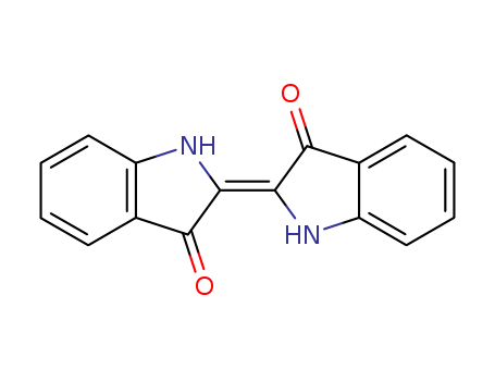 3H-Indol-3-one,2-(1,3-dihydro-3-oxo-2H-indol-2-ylidene)-1,2-dihydro-(482-89-3)
