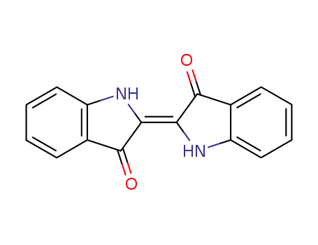 Molecular Structure of 482-89-3 (Indigo)