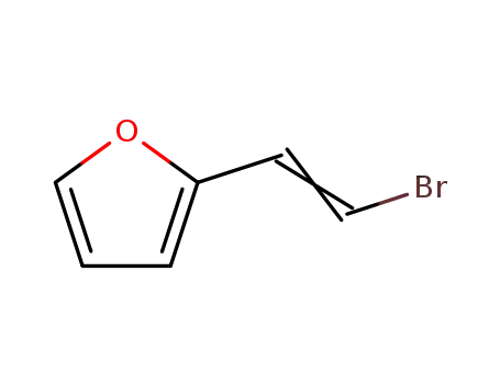 Molecular Structure of 81959-36-6 (Furan, 2-(2-bromoethenyl)-)