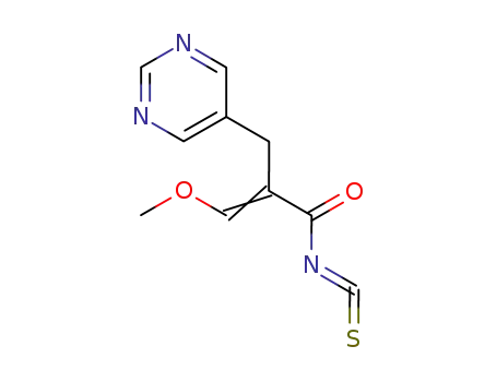 (Z)-3-Methoxy-2-pyrimidin-5-ylmethyl-acryloyl isothiocyanate