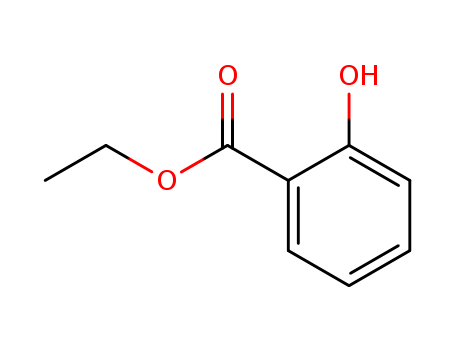 118-61-6,Ethyl 2-hydroxybenzoate,Salicylicacid, ethyl ester (6CI,7CI,8CI);2-Ethoxycarbonylphenol;2-Hydroxybenzoic acidethyl ester;Ethyl 2-hydroxybenzoate;Ethyl o-hydroxybenzoate;Mesotol;NSC 8209;Sal Ethyl;Salicylic ether;Salotan;o-(Ethoxycarbonyl)phenol;