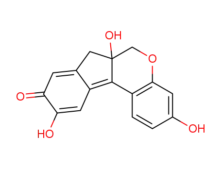 Molecular Structure of 600-76-0 (Brazilein)