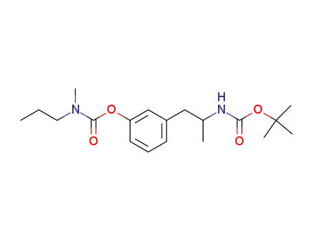 methyl-propyl-carbamic acid 3-(2-tert-butoxycarbonylamino-propyl)-phenyl ester