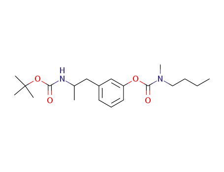 butyl-methyl-carbamic acid 3-(2-tert-butoxycarbonylamino-propyl)-phenyl ester