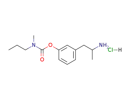 methyl-propyl-carbamic acid 3-(2-amino-propyl)-phenyl ester; hydrochloride