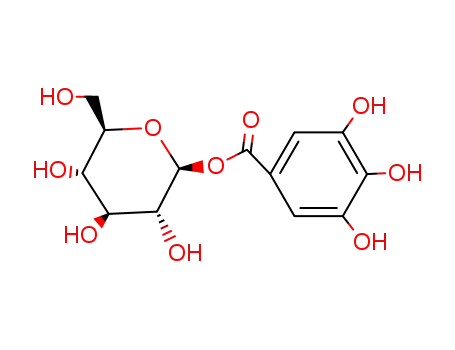 Molecular Structure of 13405-60-2 (1-Galloyl-glucose)