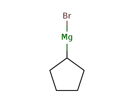 Molecular Structure of 33240-34-5 (Cyclopentylmagnesium Bromide)