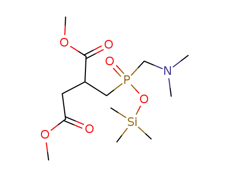 trimethylsilyl (N,N-dimethylaminomethyl)-2,3-bis(methoxycarbonyl)propylphosphinate