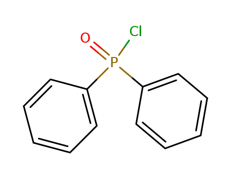 Molecular Structure of 1499-21-4 (Diphenylphosphinyl chloride)