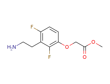[3-(2-amino-ethyl)-2,4-difluoro-phenoxy]-acetic acid methyl ester