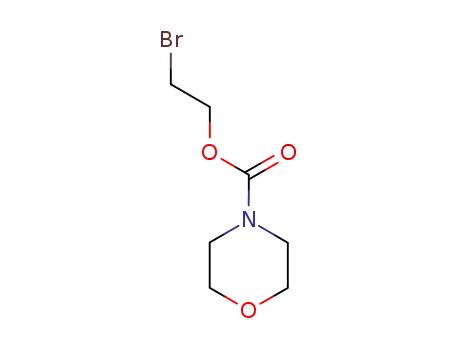 4-morpholinecarboxylic acid 2-bromoethyl ester