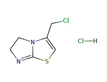 3-(chloromethyl)-5,6-dihydroimidazo[2,1-b]thiazole hydrochloride