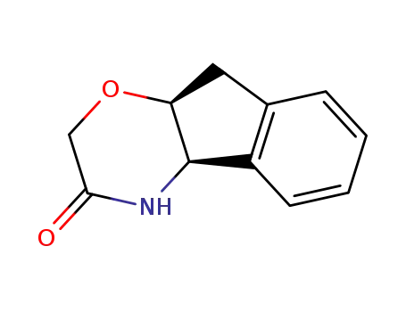 Molecular Structure of 862095-79-2 (4，4a,9,9a-tetrahydroindeno[2,1-b][1,4]oxazin-3(2H)-one)