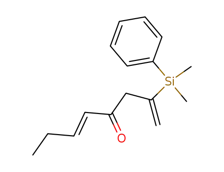 2-(dimethylphenylsilyl)octa-1,5-dien-4-one