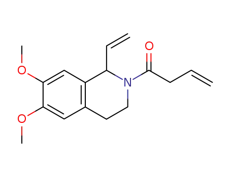 1-(6,7-dimethoxy-1-vinyl-3,4-dihydro-1H-isoquinolin-2-yl)but-3-en-1-one