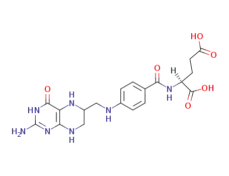 Molecular Structure of 135-16-0 (TETRAHYDROFOLIC ACID)