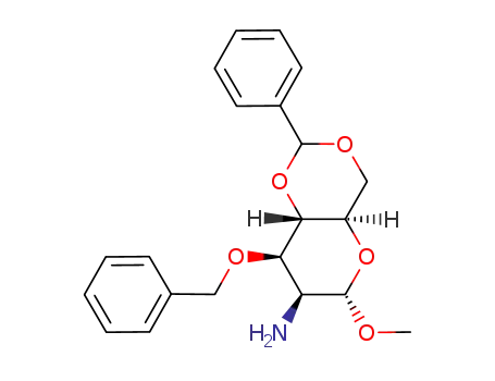 (4aR,6S,7S,8R,8aS)-8-benzyloxy-6-methoxy-2-phenylhexahydropyrano[3,2-d]-[1,3]-dioxin-7-ylamine