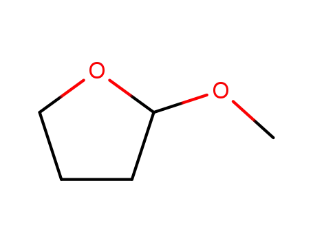 Molecular Structure of 13436-45-8 (2-methoxytetrahydrofuran)