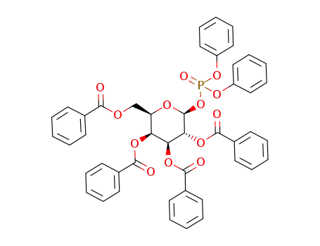 diphenyl 2,3,4,6-tetra-O-benzoyl-β-D-galactopyranosyl phosphate