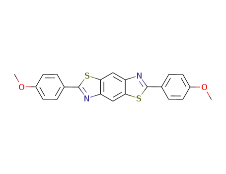 2,6-Bis-(4-methoxy-phenyl)-benzo[1,2-d;4,5-d']bisthiazole