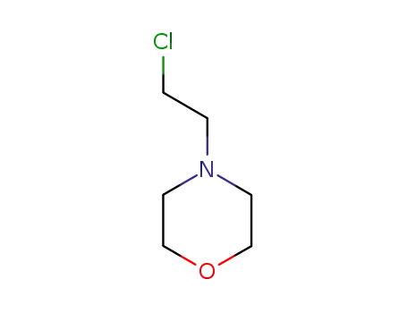 Molecular Structure of 3240-94-6 (4-(2-Chloroethyl)morpholine)