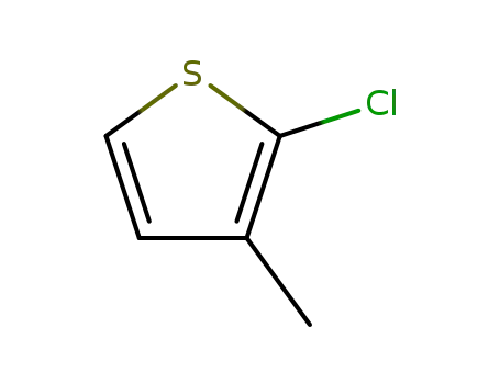Molecular Structure of 14345-97-2 (2-Chloro-3-methylthiophene)
