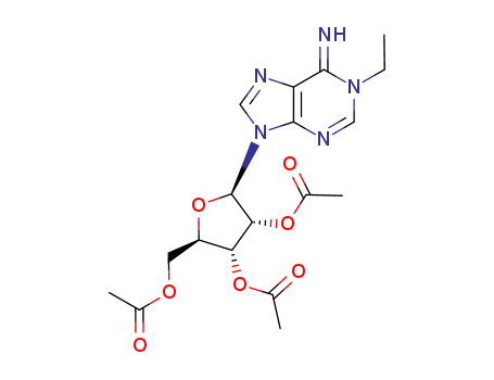 2',3',5'-tri-O-acetyl-1-ethyladenosine