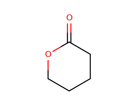 Molecular Structure of 542-28-9 (delta-Valerolactone)