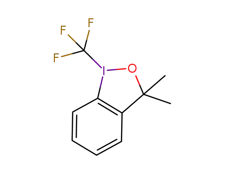Molecular Structure of 887144-97-0 (1,3-Dihydro-3,3-dimethyl-1-(trifluoromethyl)-1,2-benziodoxole,  Tognis  Reagent)