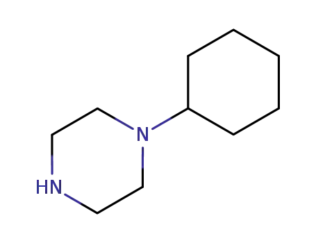 Molecular Structure of 17766-28-8 (1-Cyclohexylpiperazine)
