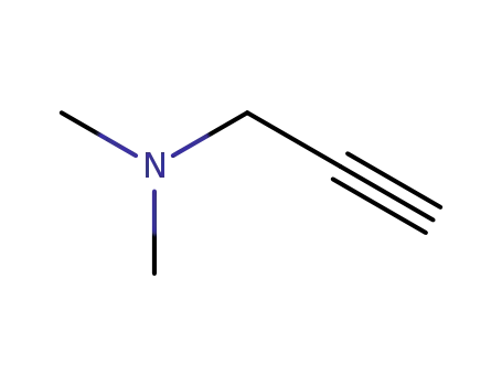 Molecular Structure of 7223-38-3 (1-DIMETHYLAMINO-2-PROPYNE)