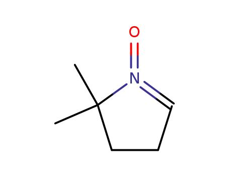 Molecular Structure of 3317-61-1 (5,5-DIMETHYL-1-PYRROLINE N-OXIDE)
